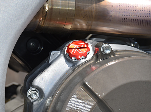 CRF billet oil cap