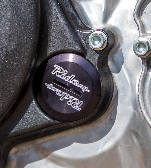 CRF/TF Billet Timing Plug Black