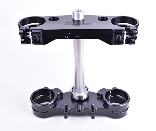2013-2020 CRF450; 2014-21 CRF250 Split Triple Clamp Set 22mm Offset - Black