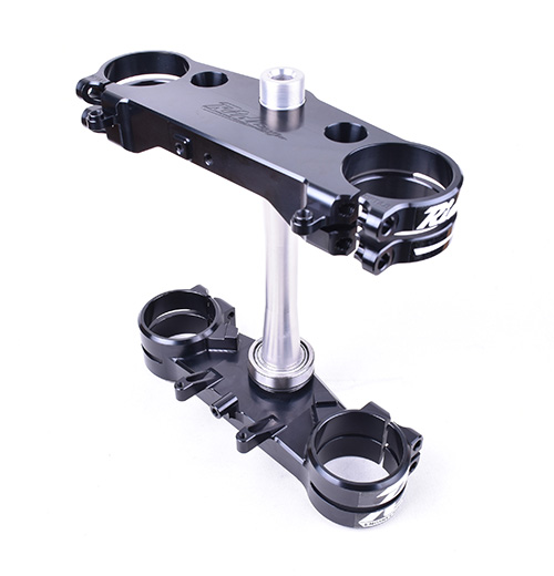2021-24 CRF Split Triple Clamp Set 23.5mm Offset - Black