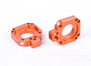 KTM 22mm Axle Blocks - Orange  (2023+)