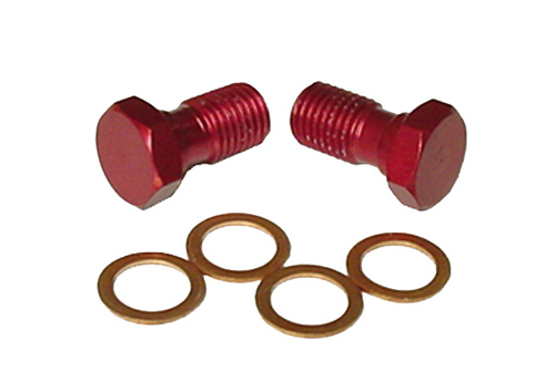 Hon/Yam/Suz/Kaw Aluminum Banjo Bolt Kit