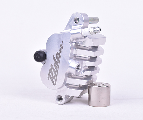 Billet Front Brake Caliper-Silver