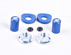 Valve Cap & Rim Lock Spacer Kit (BLUE)