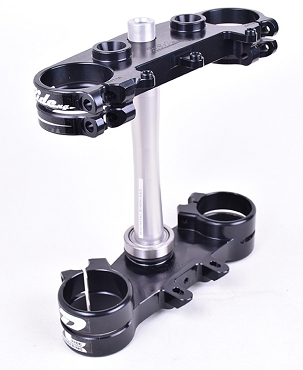Ride Eng. 2013+ RMZ Split Triple Clamp Set 22mm Offset - Black