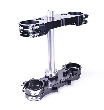 NEW! Ride Eng. 23.5MM Offset Yamaha Split Triple Clamp Set - BLACK